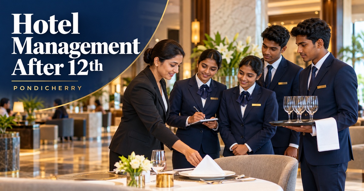 Hotel Management Courses After 12th in Pondicherry