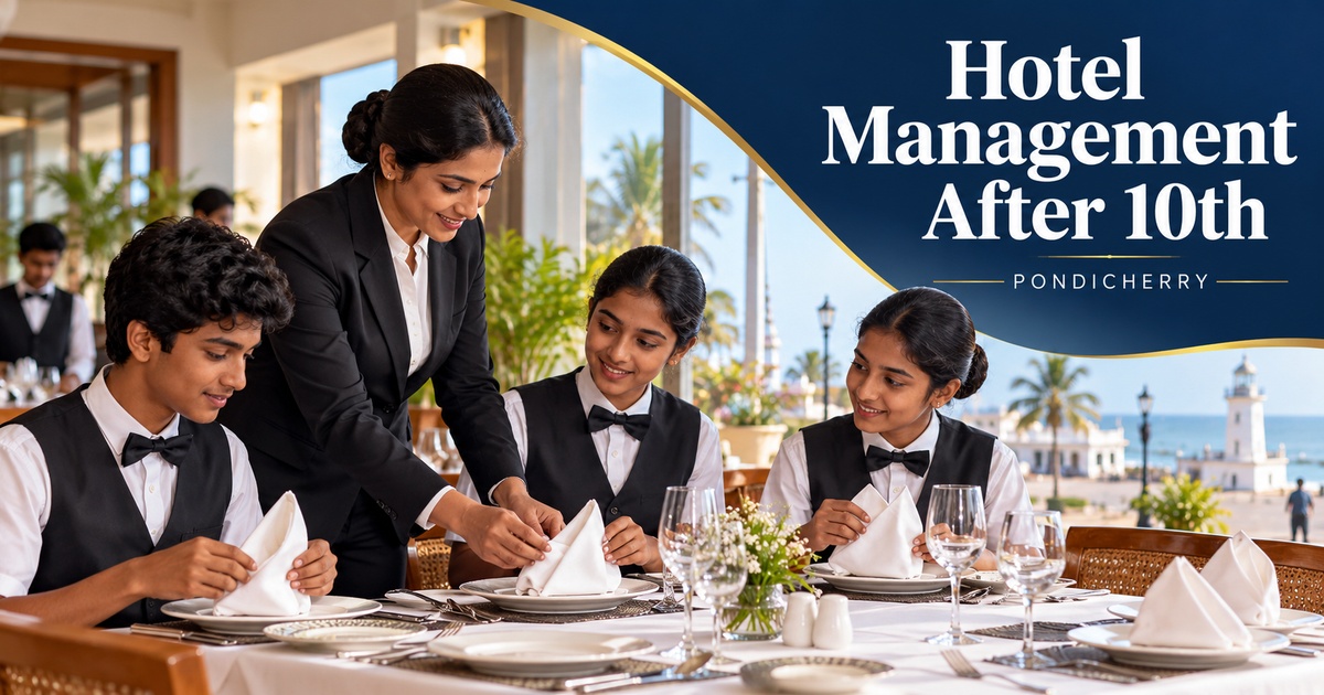 Hotel Management Courses After 10th in Pondicherry Guide