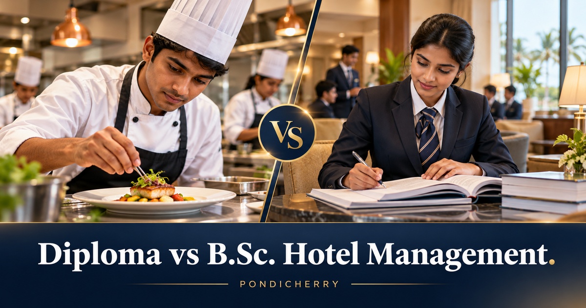 Diploma vs BSc Hotel Management in Pondicherry: Which Is Better?