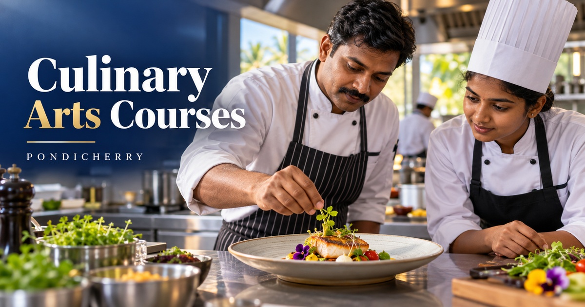 Culinary Arts Courses in Pondicherry for Professional Chef Careers
