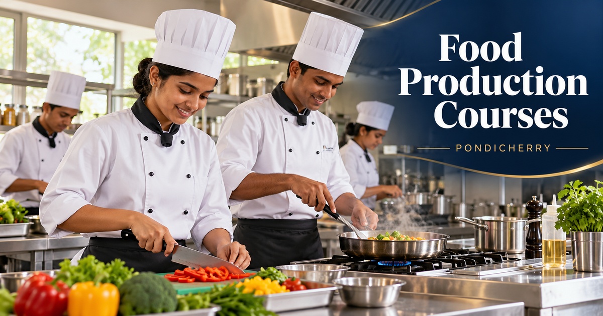 Food Production Courses in Pondicherry for Professional Kitchen Careers