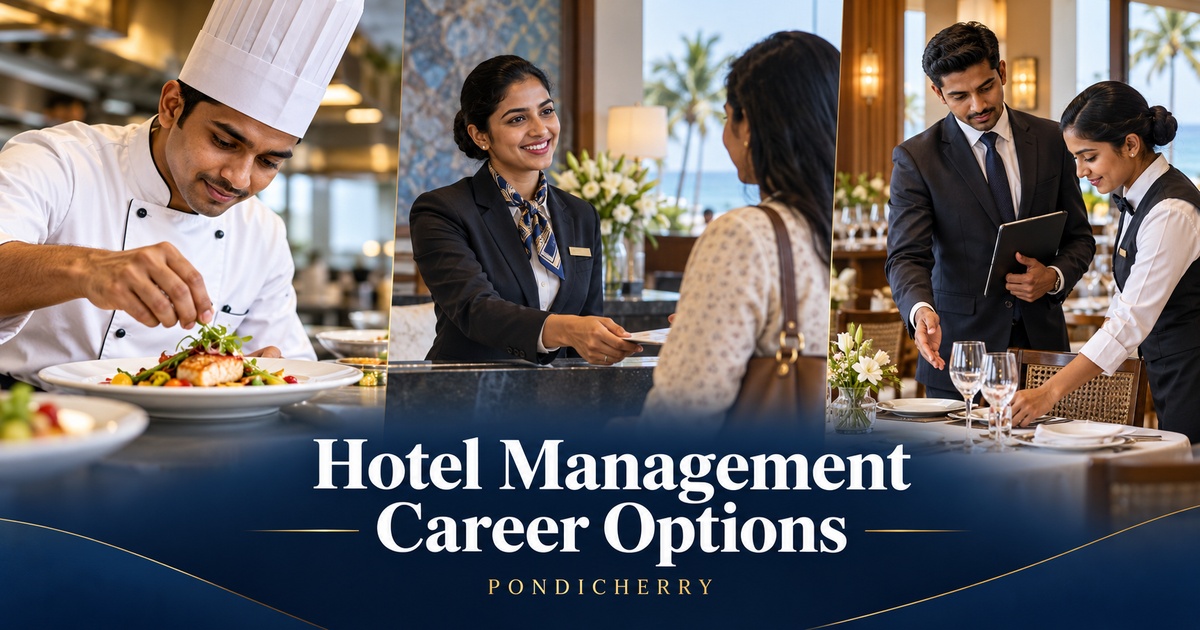 Hotel Management Career Options in Pondicherry